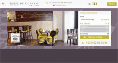 Desktop Screenshot of hotel-tarbes.com